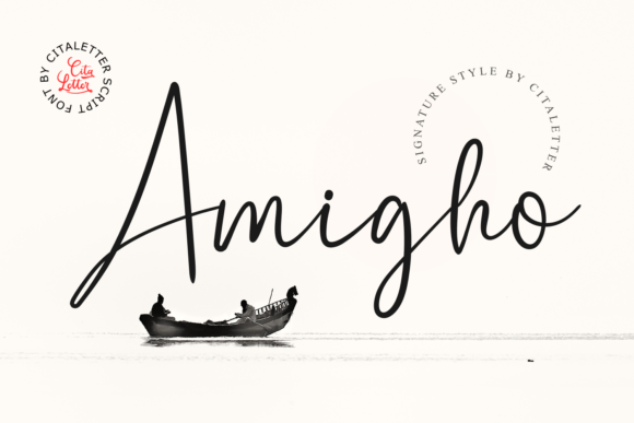 Amigho: A Whimsical Typeface for Creative Branding Projects