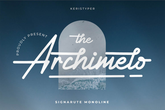 Archimelo Font: A Signature Script for Standout Campaigns