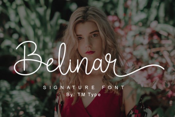 Belinar Font Adds Handwritten Flair to Digital Branding