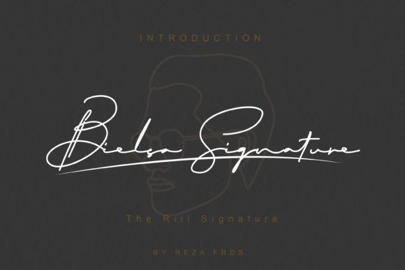 Bielsa Signature: A Beautiful Script Font for Craft Creators