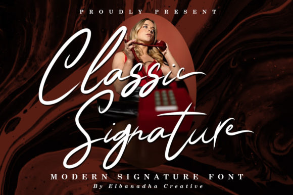 Classic Signature Font: A Timeless Typeface for Editorial Design