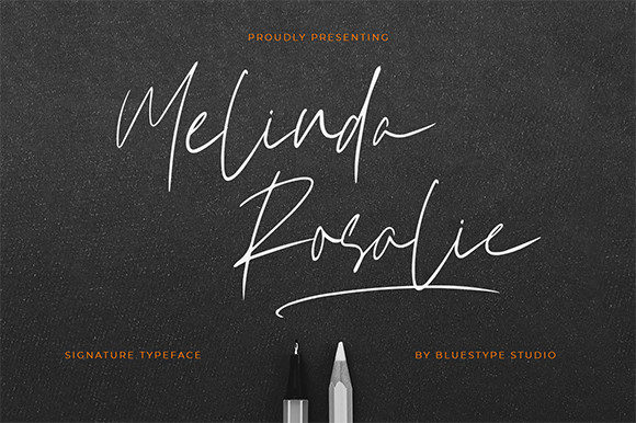 Melinda Rosalie: A Beautiful Script Font for Brand Design