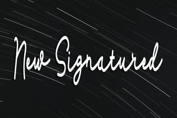 New Signatured: A Handwritten Typeface for Editorial Creativity
