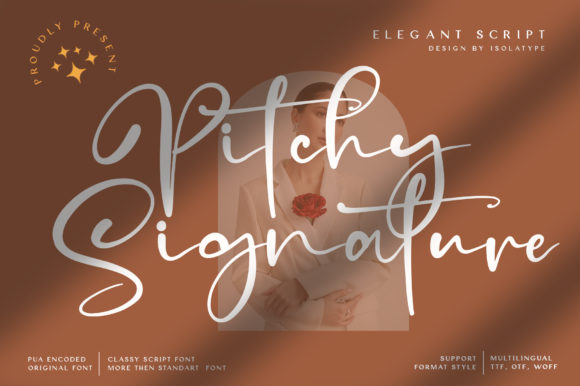 Pitchy Signature: A Typeface That Elevates Web Design