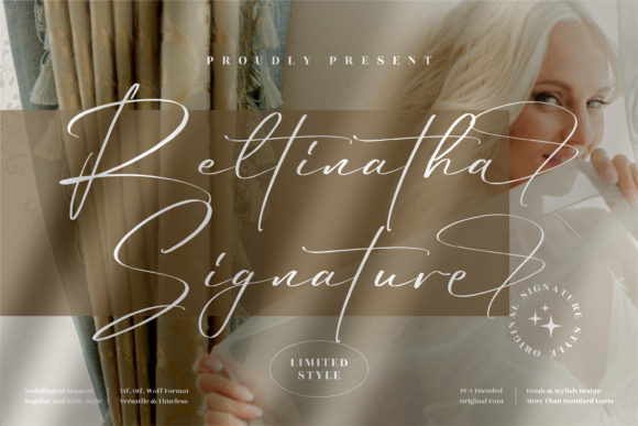 Reltinatha Signature Font: A Sophisticated Typeface for Digital Design