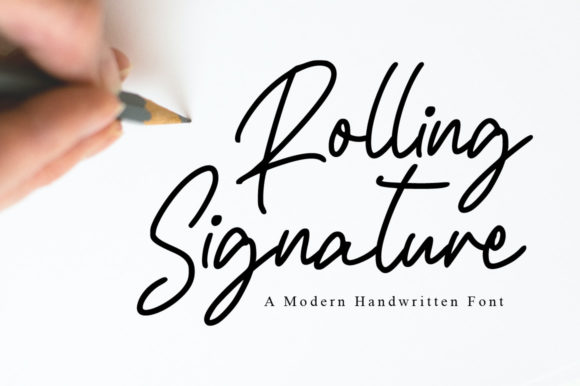 Rolling Signature Font: A Designer’s Secret for Elegant Branding