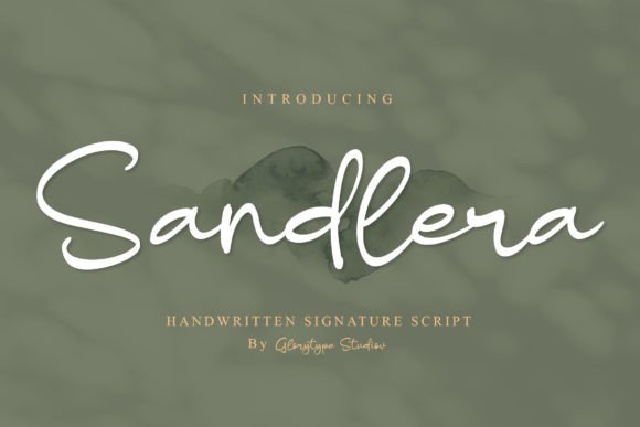 Sandlera: A Script Font That Elevates Editorial Design