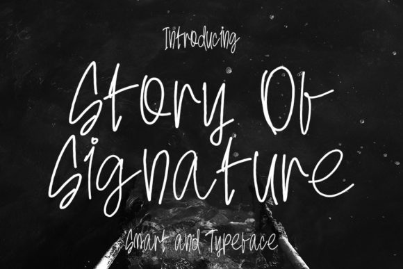 Story of Signature Font: A Professional Handwritten Typeface for Small Businesses